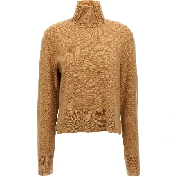 Beige Cashmere Cardigan