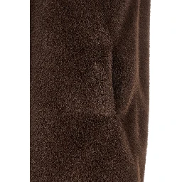 Brown Polyester Sleeveless Jacket