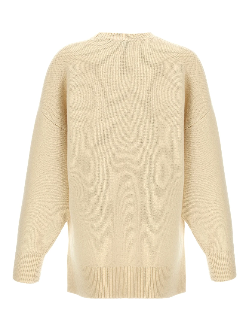 White Wool Cardigan