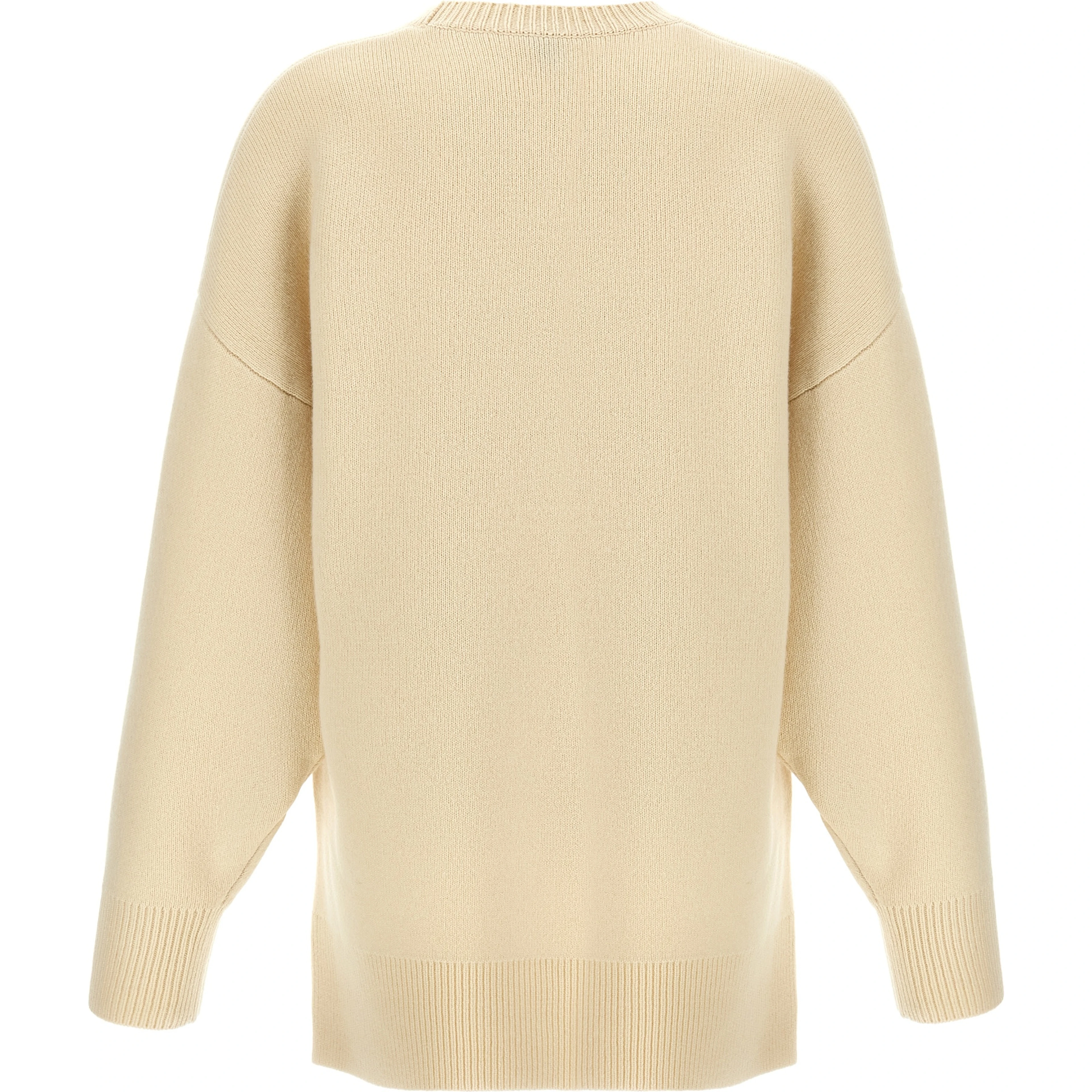 White Wool Cardigan
