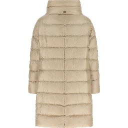 Beige Polyamide Coat