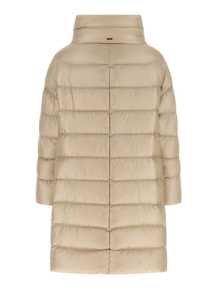 Beige Polyamide Coat alternative