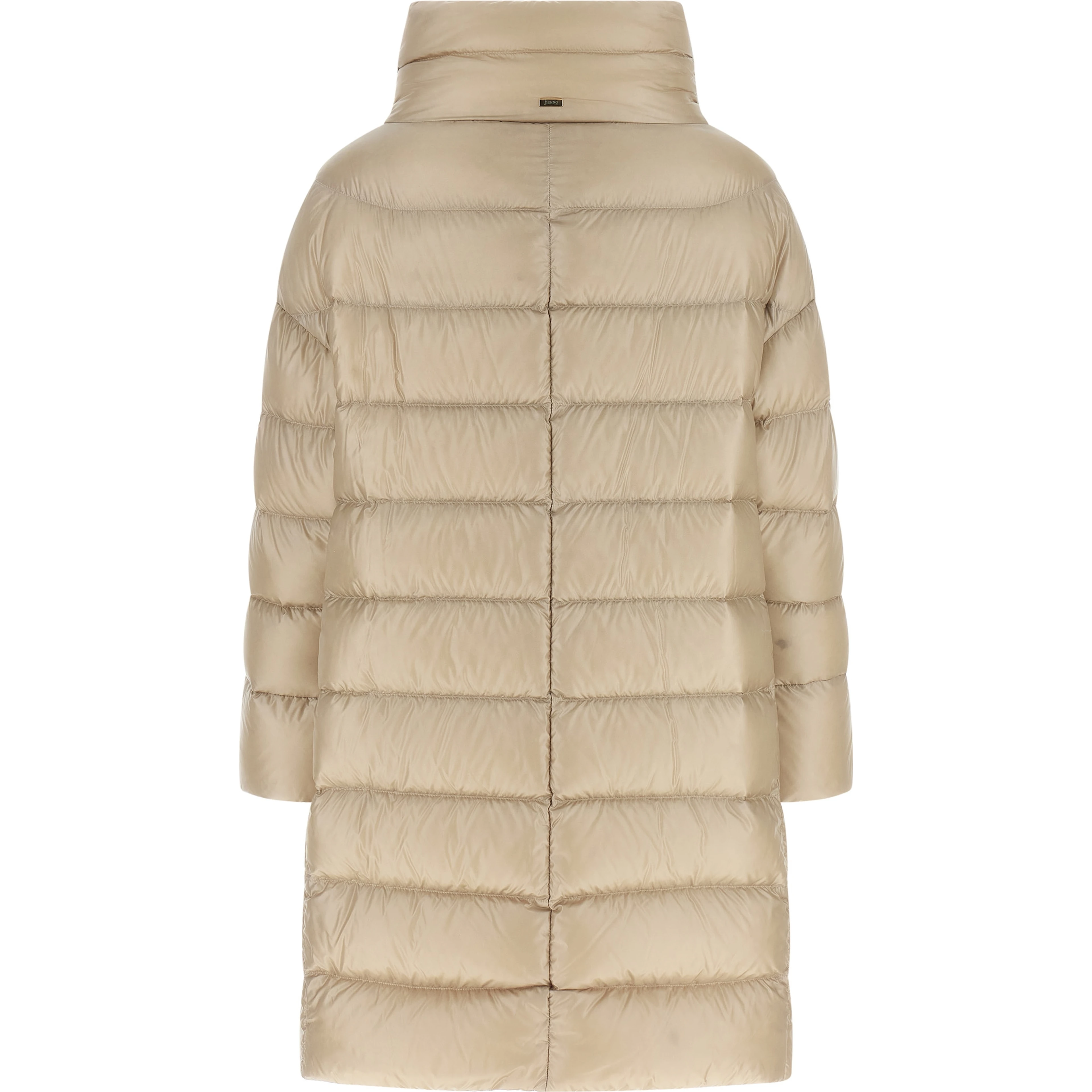 Beige Polyamide Coat