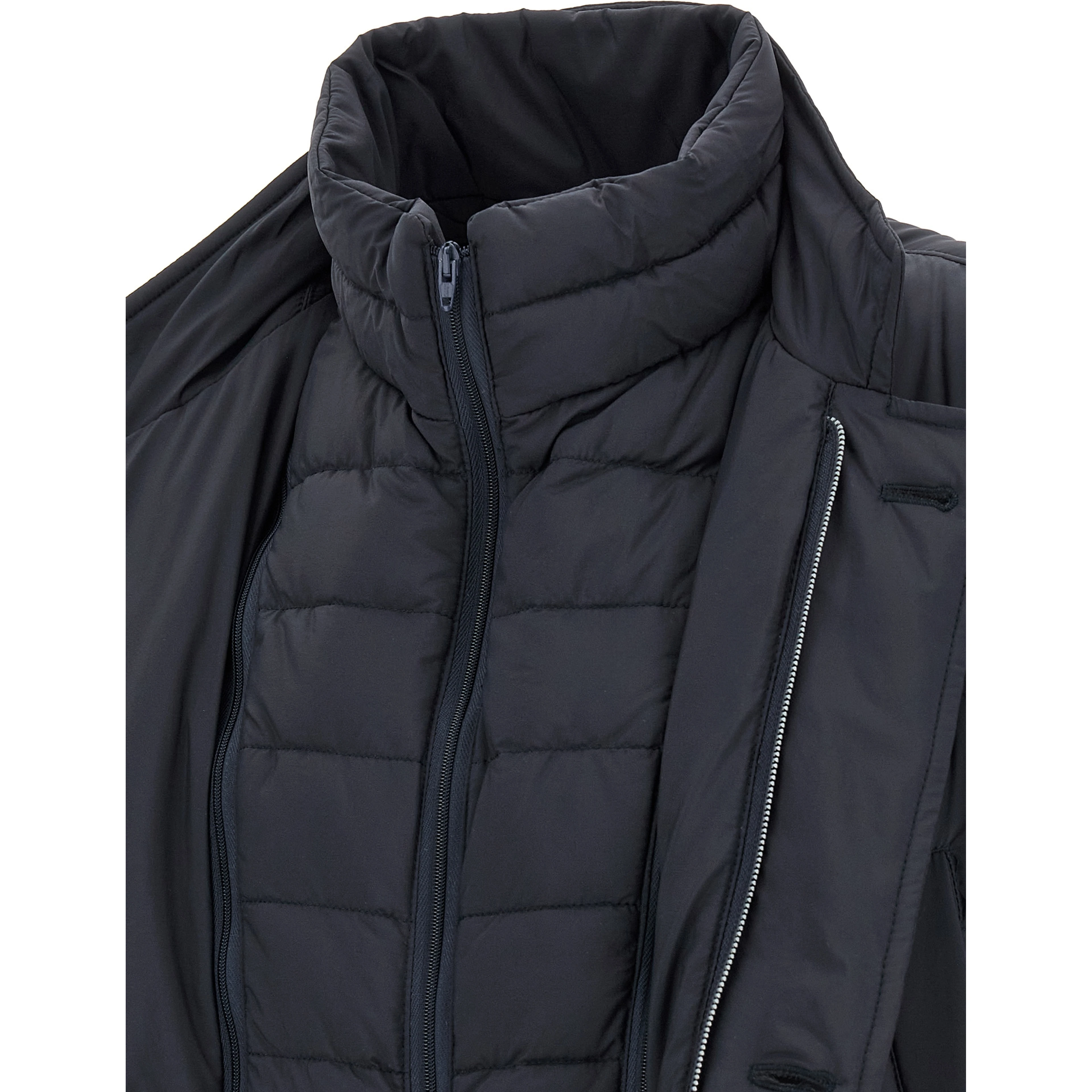 Blue Polyamide Coat