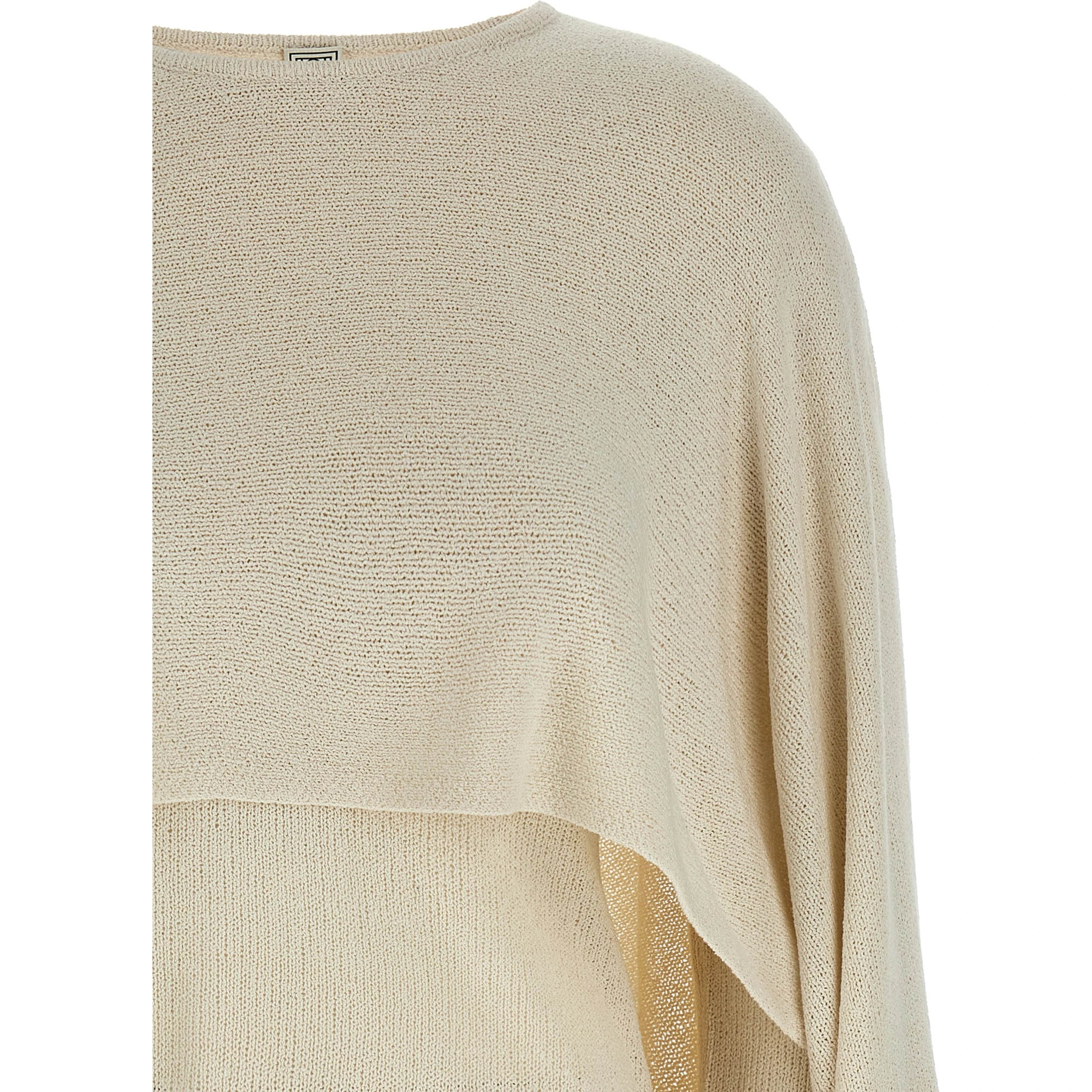 Beige Silk Cardigan