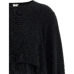 Black Silk Cardigan