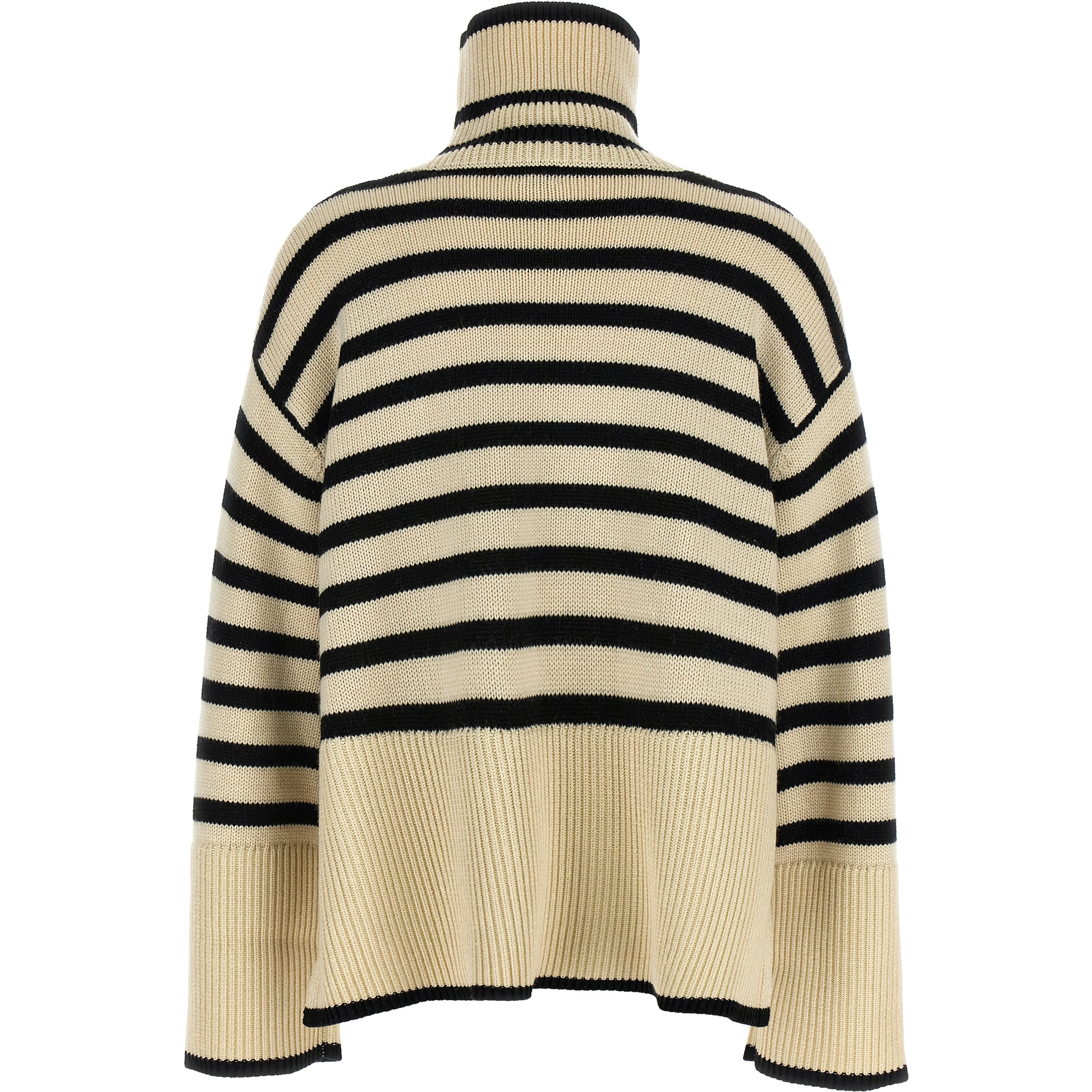 Bicolor Wool Cardigan