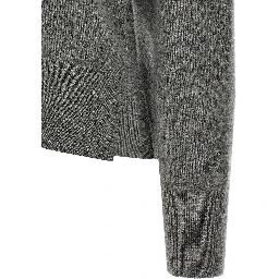 Gray Cashmere Cardigan