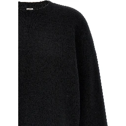 Black Polyester Cardigan