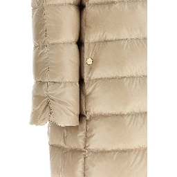 Beige Polyamide Coat