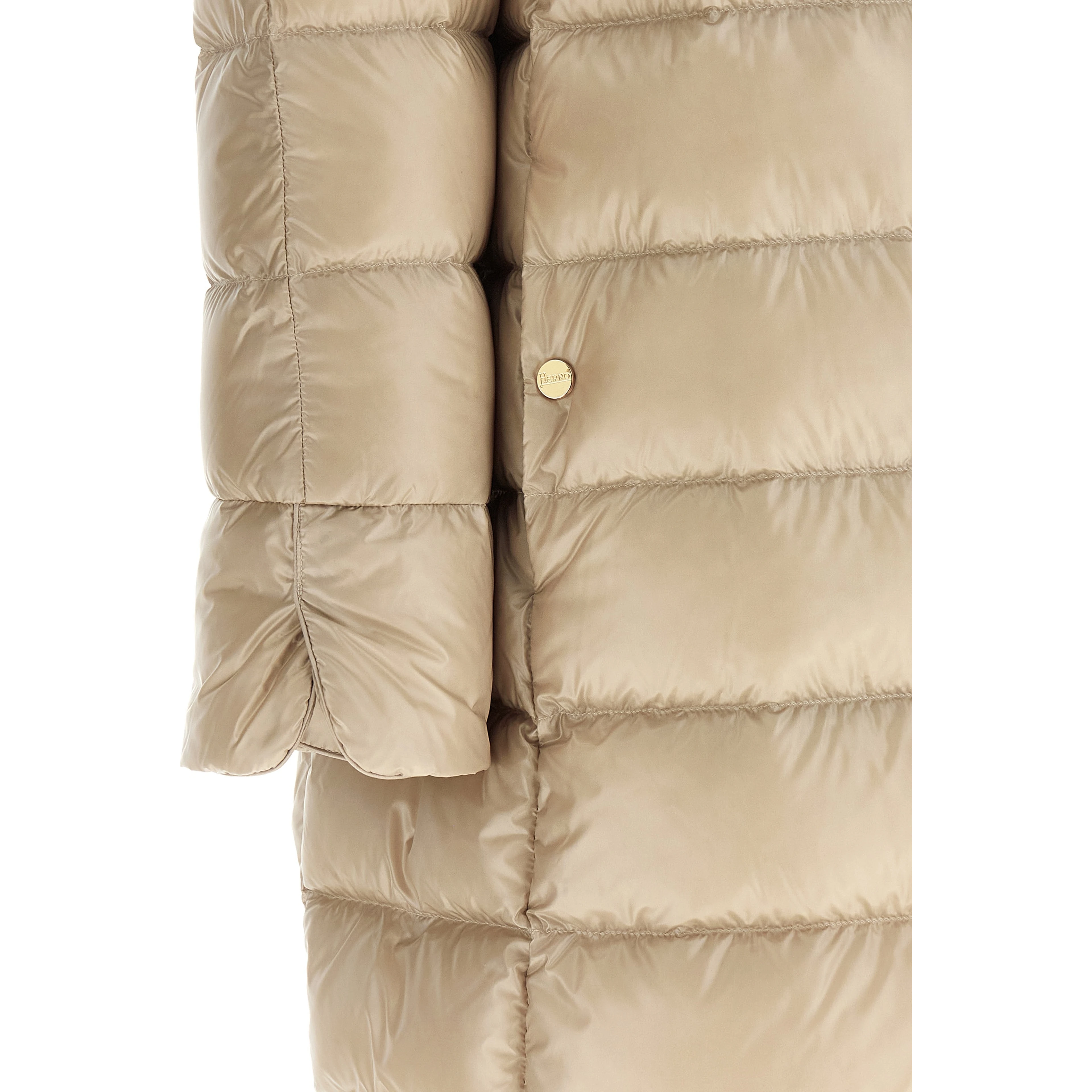 Beige Polyamide Coat