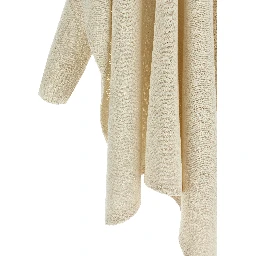 Beige Silk Cardigan