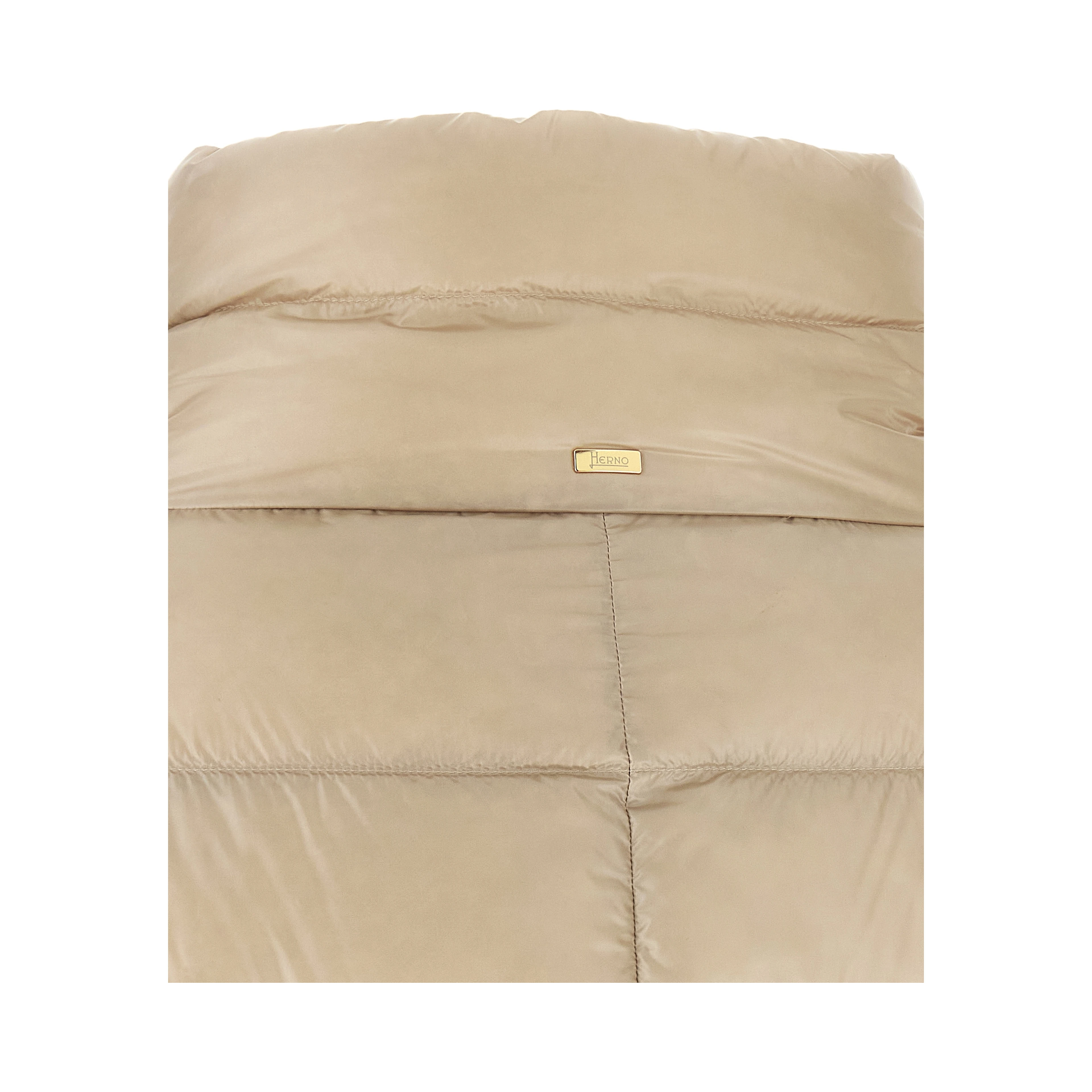 Beige Polyamide Coat