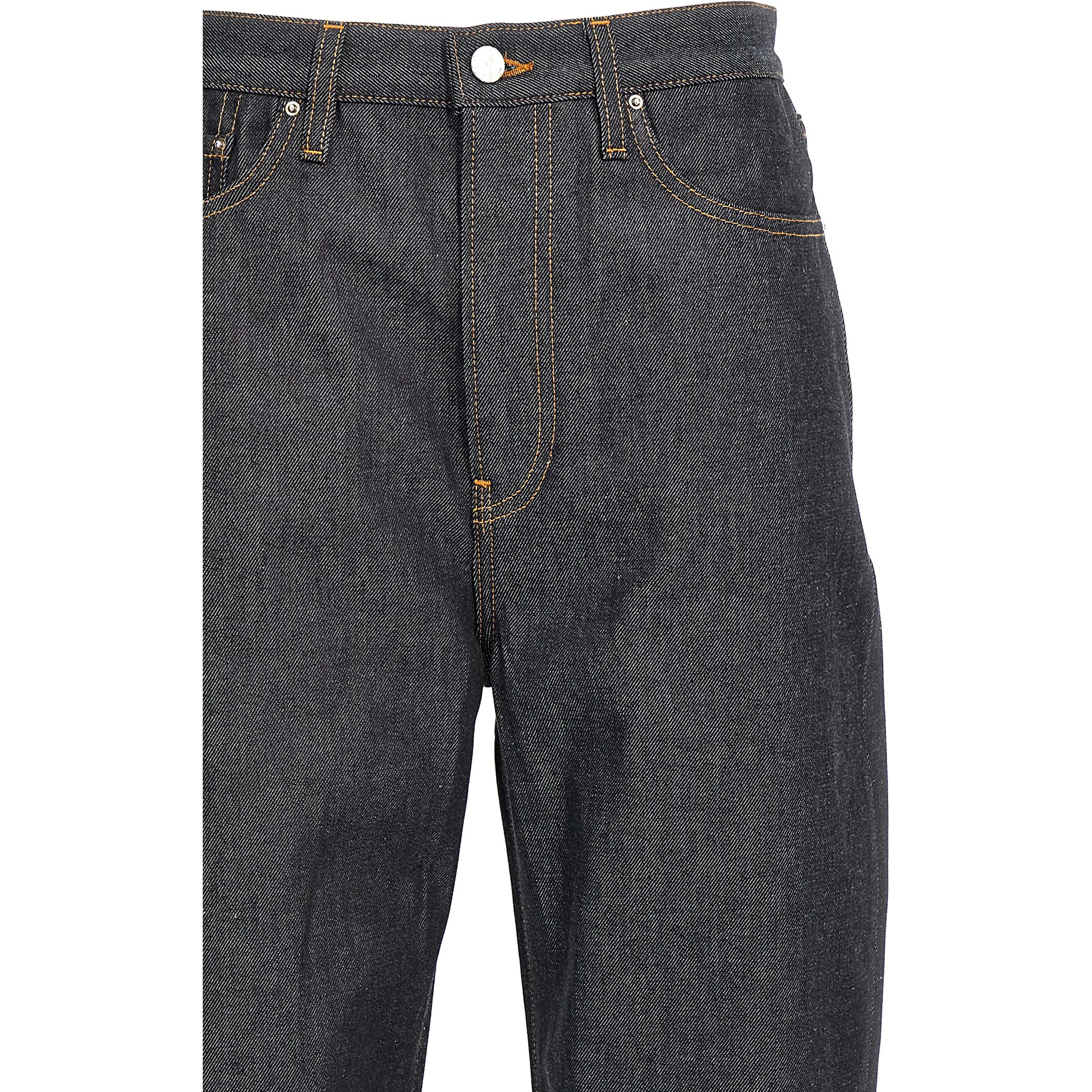 Blue Cotton Jeans Denim