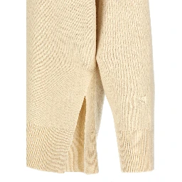 White Wool Cardigan