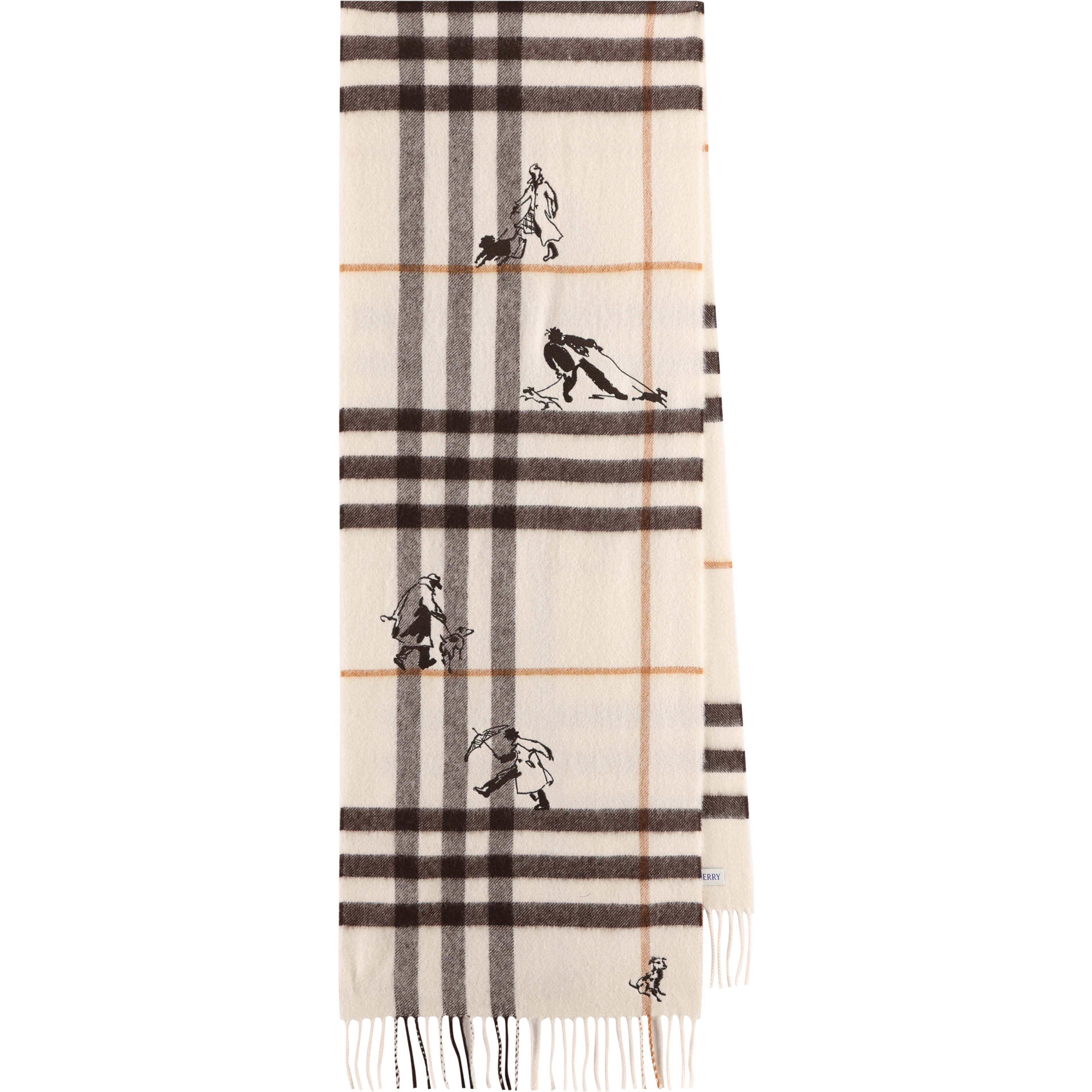 BURBERRY Scarfs White
