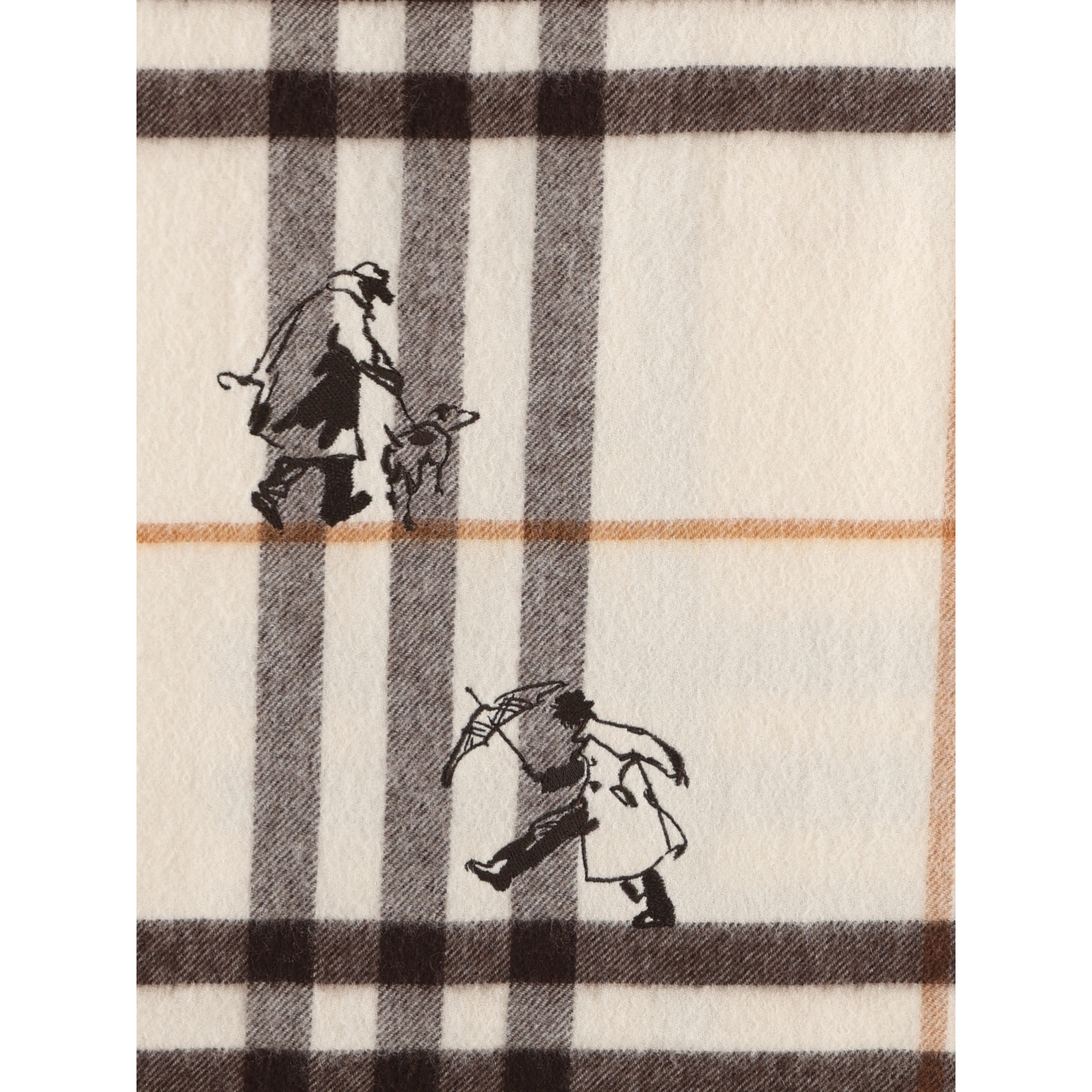 BURBERRY Scarfs White