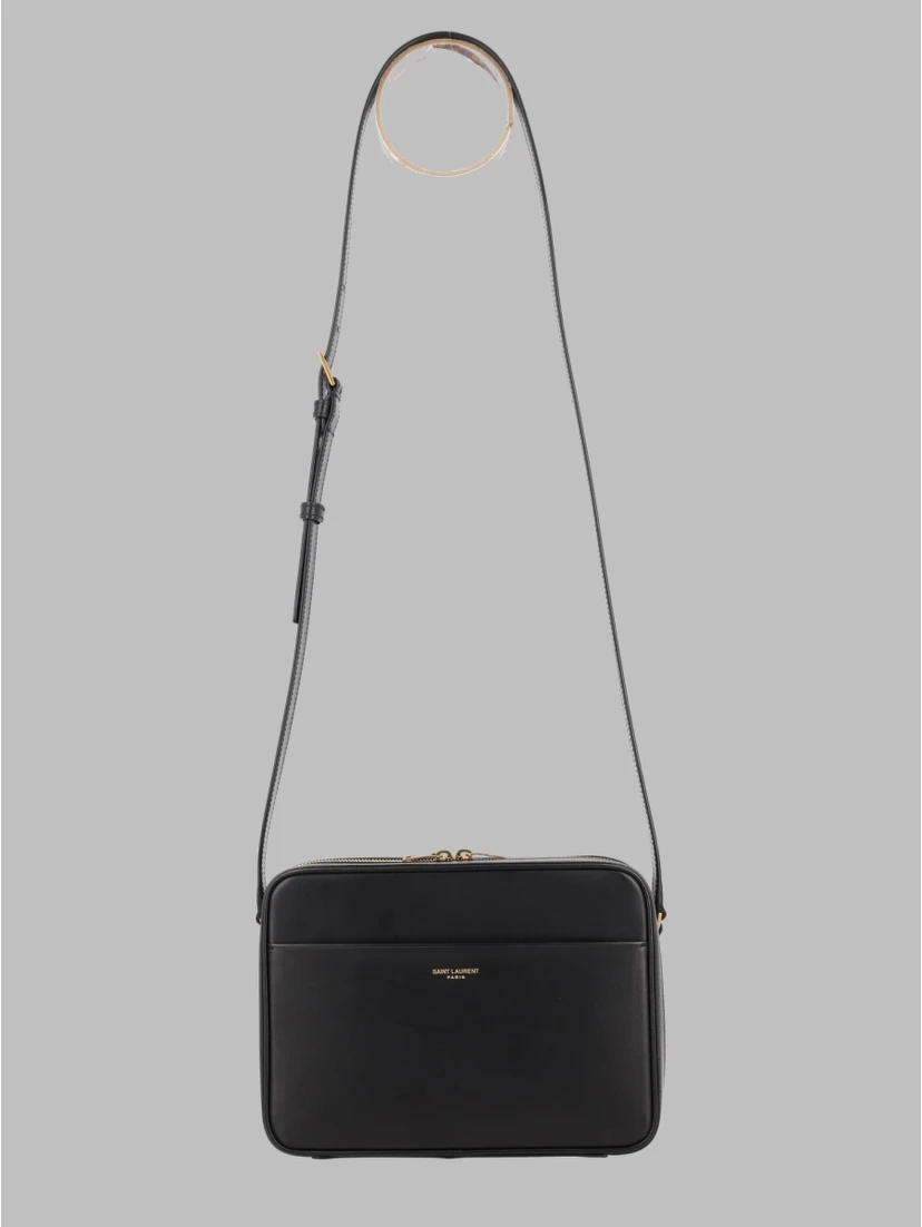 CAMERA BAG IN PELLE LISCIA