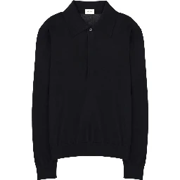 POLO IN MAGLIA DI COTONE E SETA