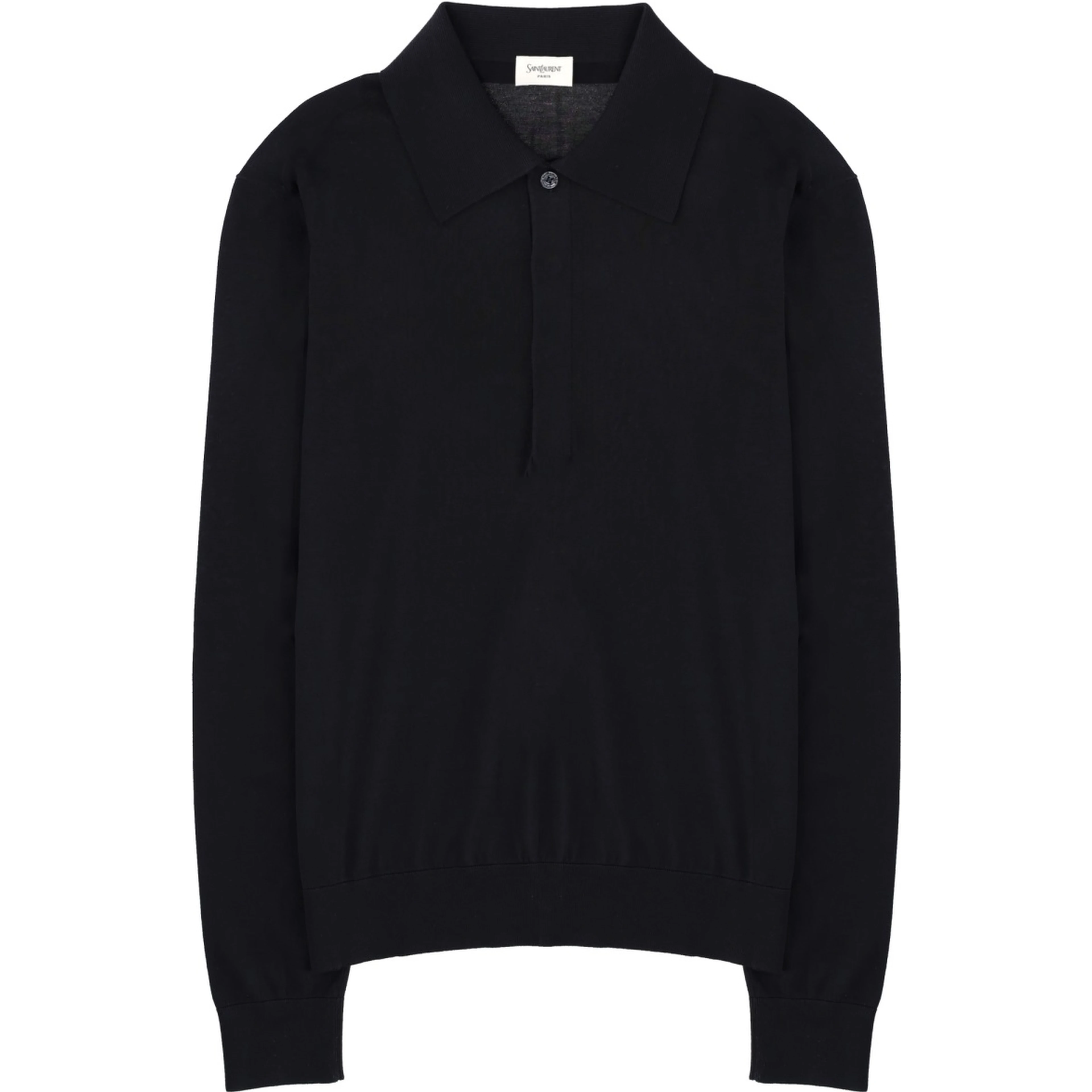 POLO IN MAGLIA DI COTONE E SETA