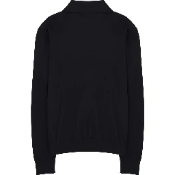 POLO IN MAGLIA DI COTONE E SETA
