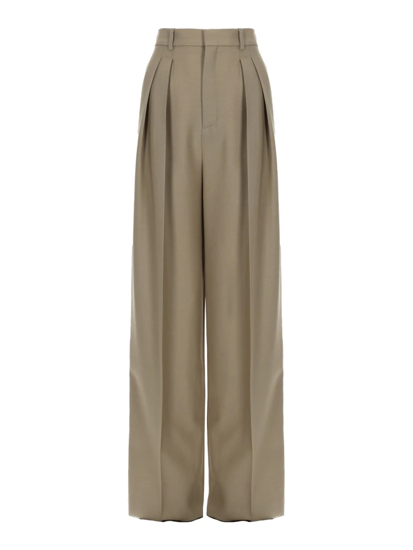PANTALONE SARTORIALE IN LANA E SETA