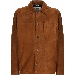 OVERSHIRT IN SUEDE