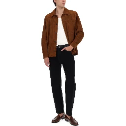 OVERSHIRT IN SUEDE