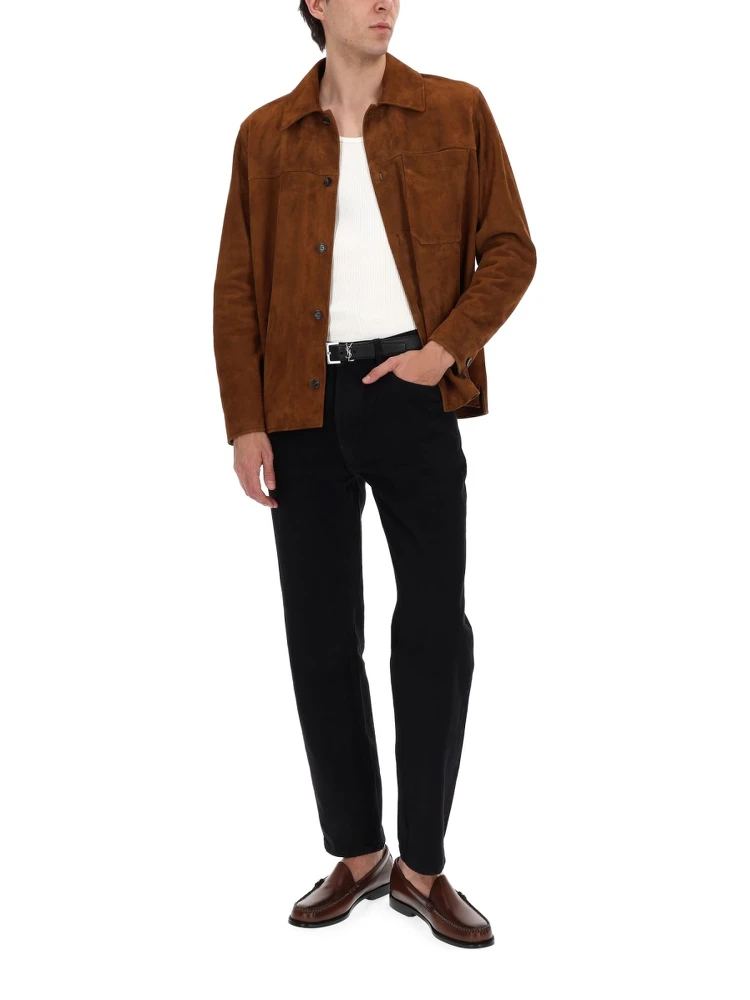OVERSHIRT IN SUEDE alternative