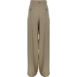 PANTALONE SARTORIALE IN LANA E SETA