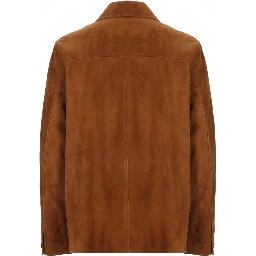 OVERSHIRT IN SUEDE