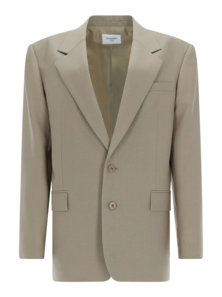 BLAZER MONOPETTO IN LANA