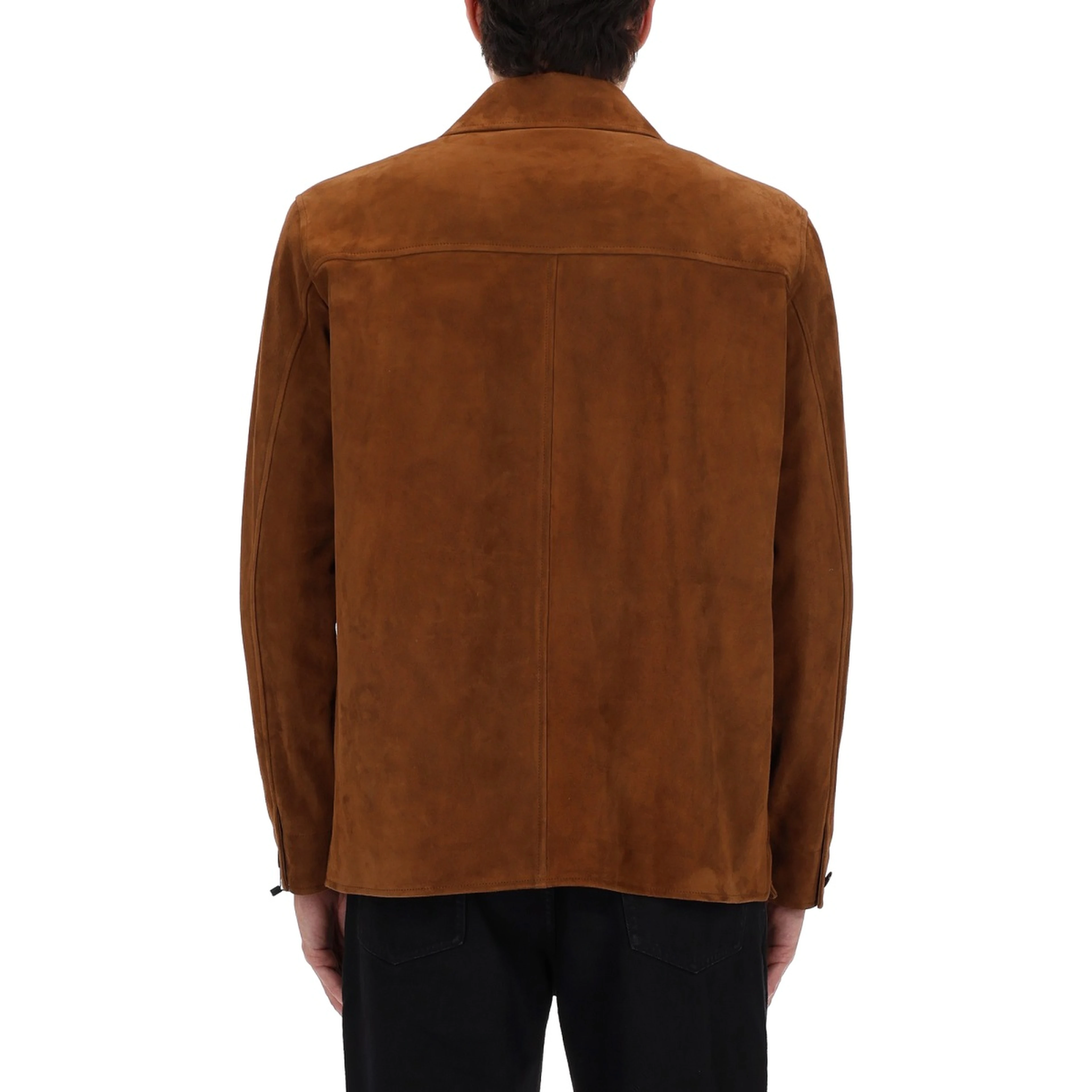 OVERSHIRT IN SUEDE