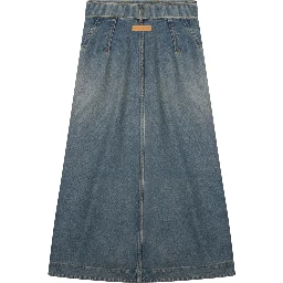 GONNA MIDI IN DENIM