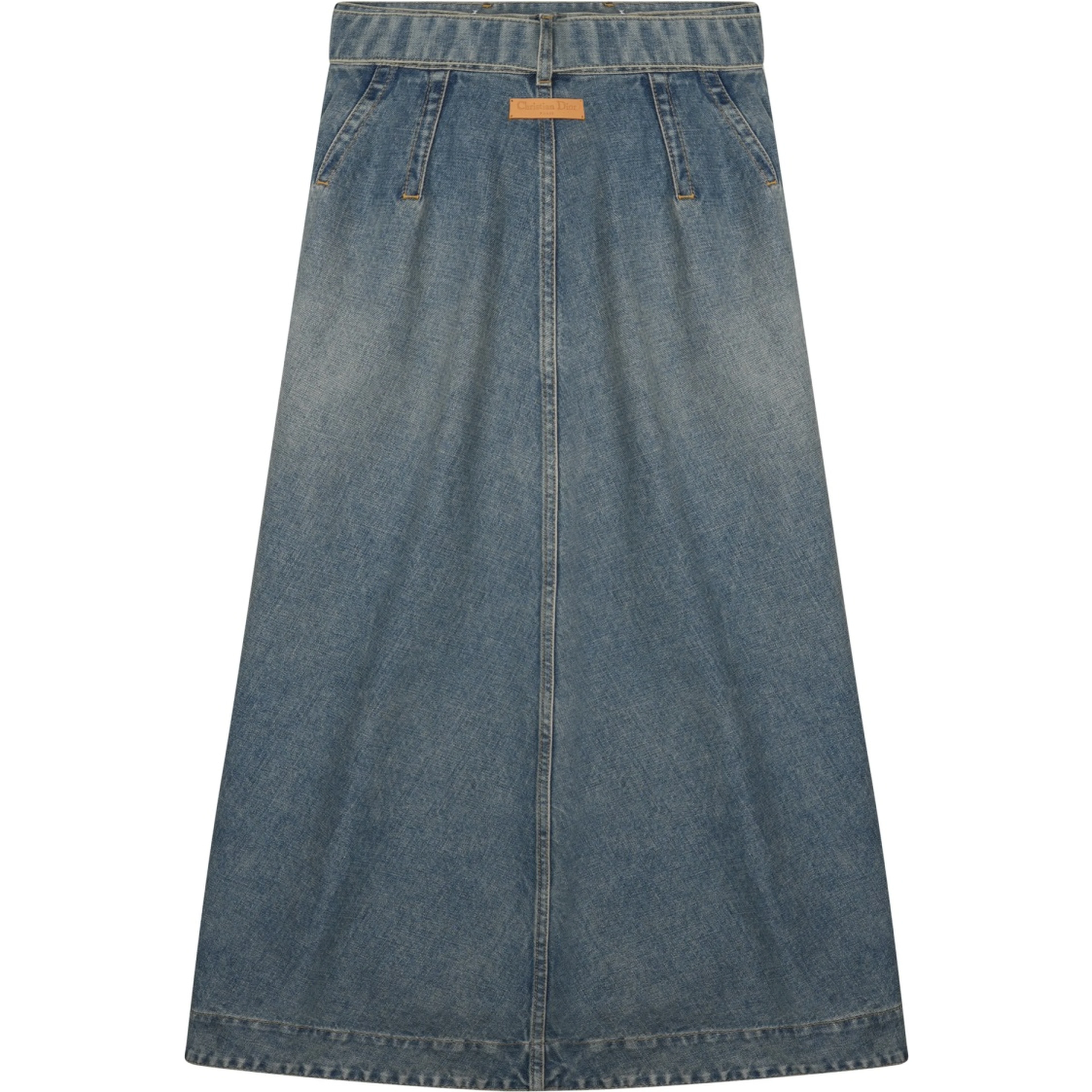 GONNA MIDI IN DENIM