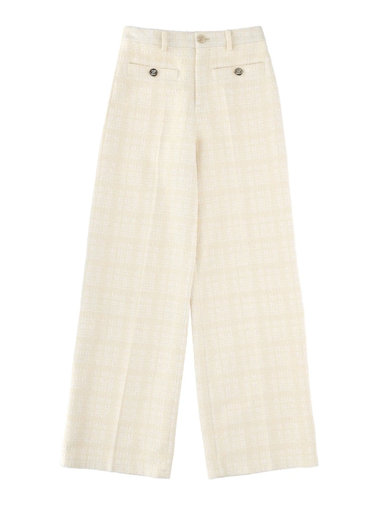 COTTON TAILORED PANTS