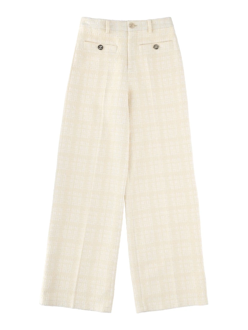 COTTON TAILORED PANTS