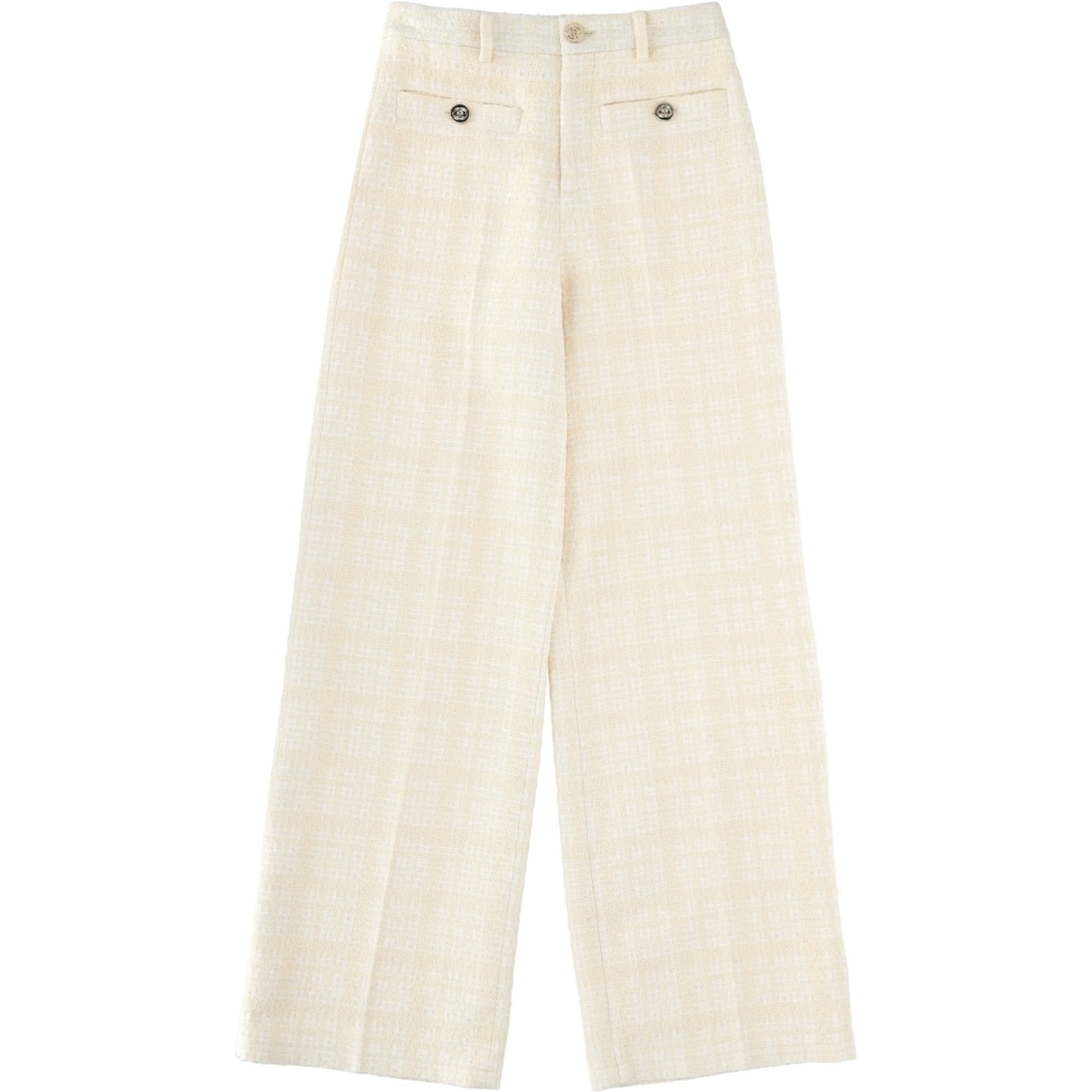 COTTON TAILORED PANTS