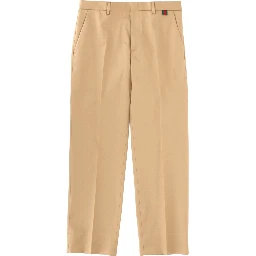COTTON TAILORED PANTS