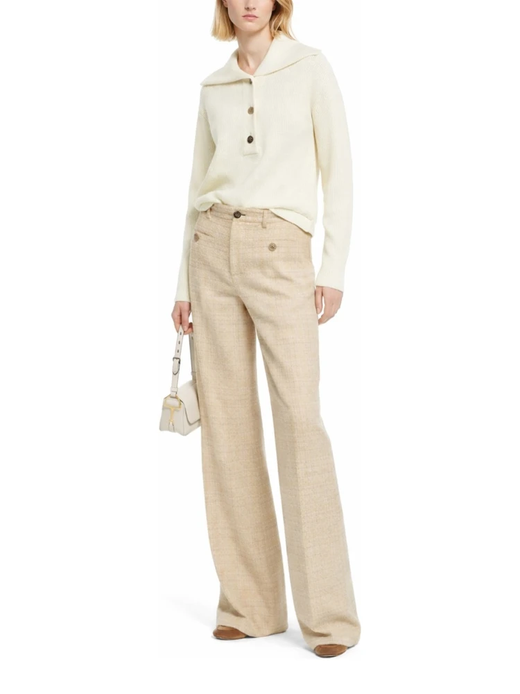 COTTON TAILORED PANTS alternative