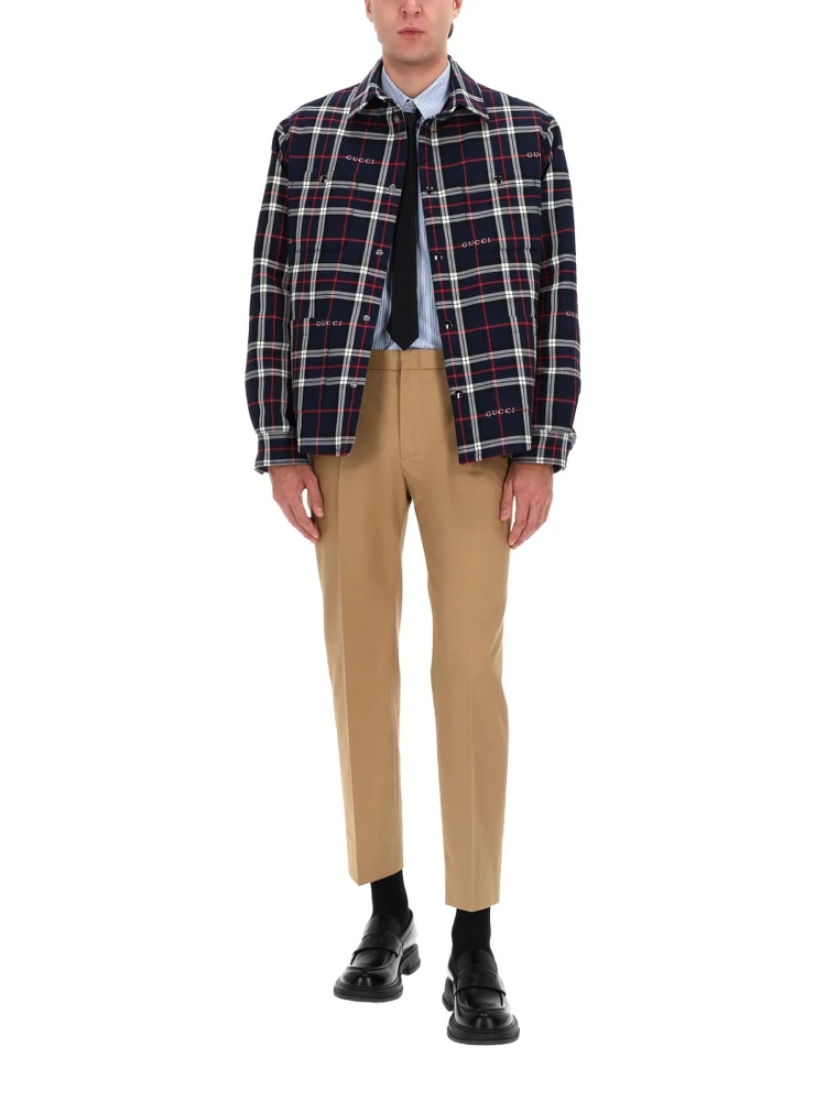 COTTON TAILORED PANTS alternative