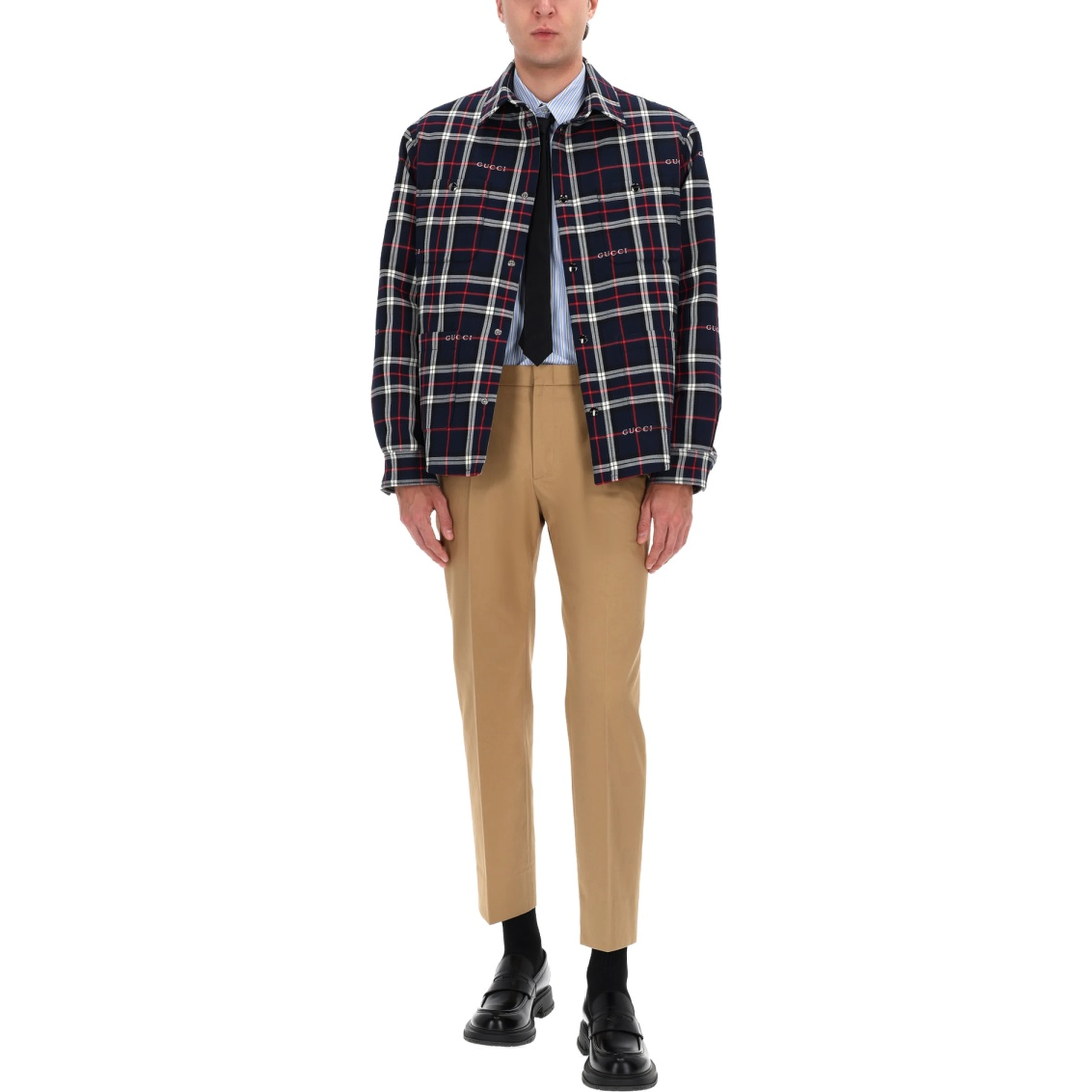 COTTON TAILORED PANTS
