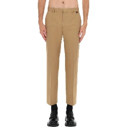 COTTON TAILORED PANTS