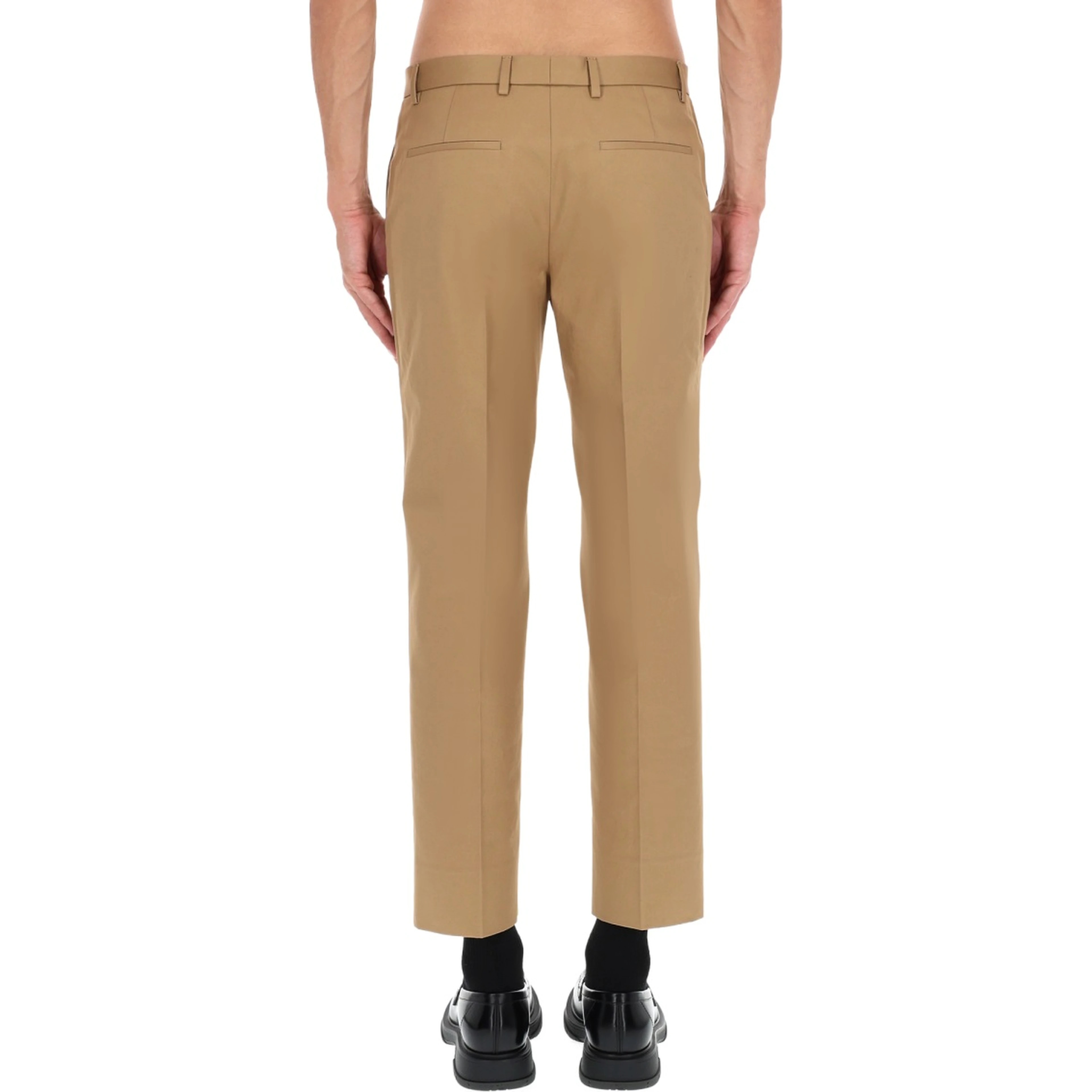 COTTON TAILORED PANTS