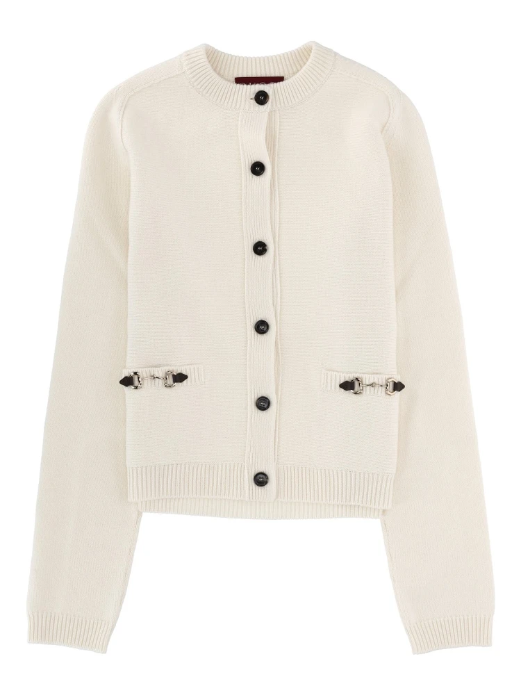 CARDIGAN WITH CLAMP