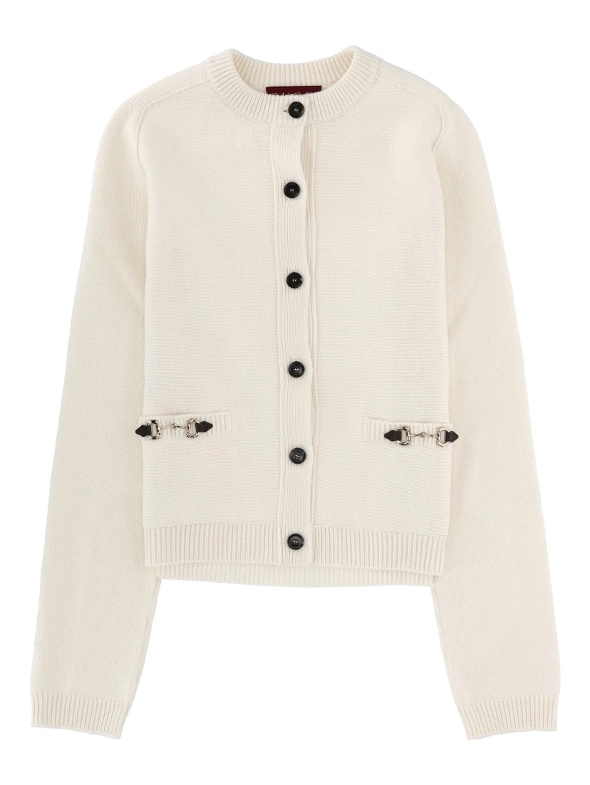 CARDIGAN WITH CLAMP