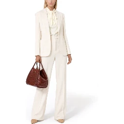 SILK CHARMEUSE BLOUSE