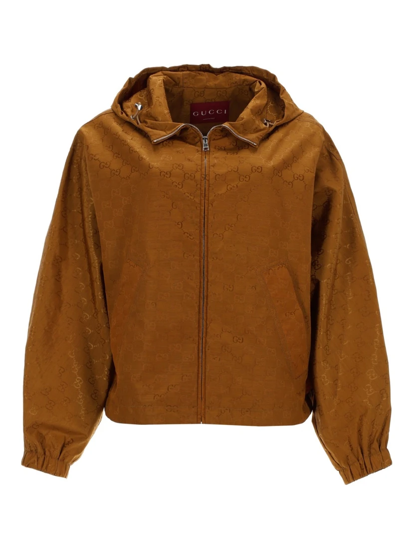 GG FABRIC BOMBER JACKET