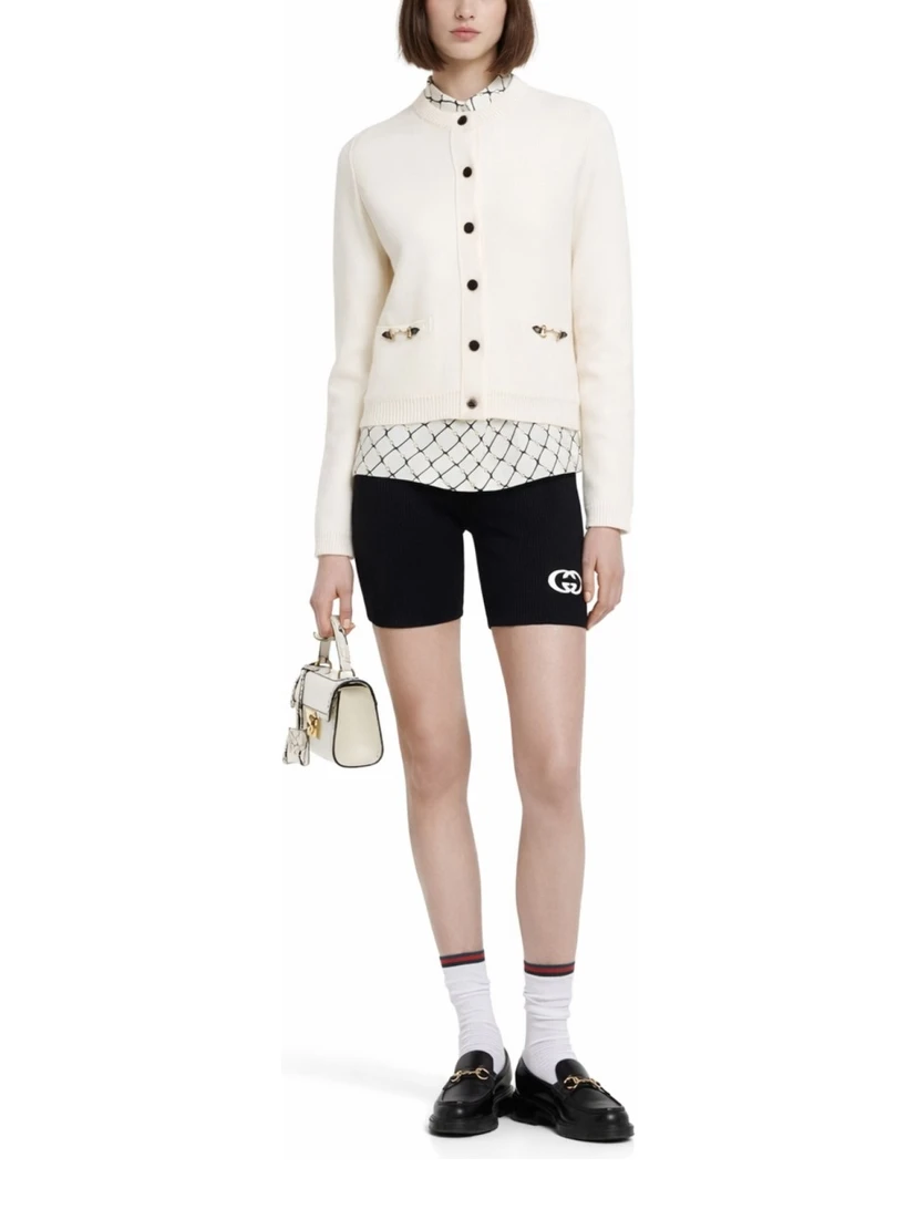 CARDIGAN WITH CLAMP