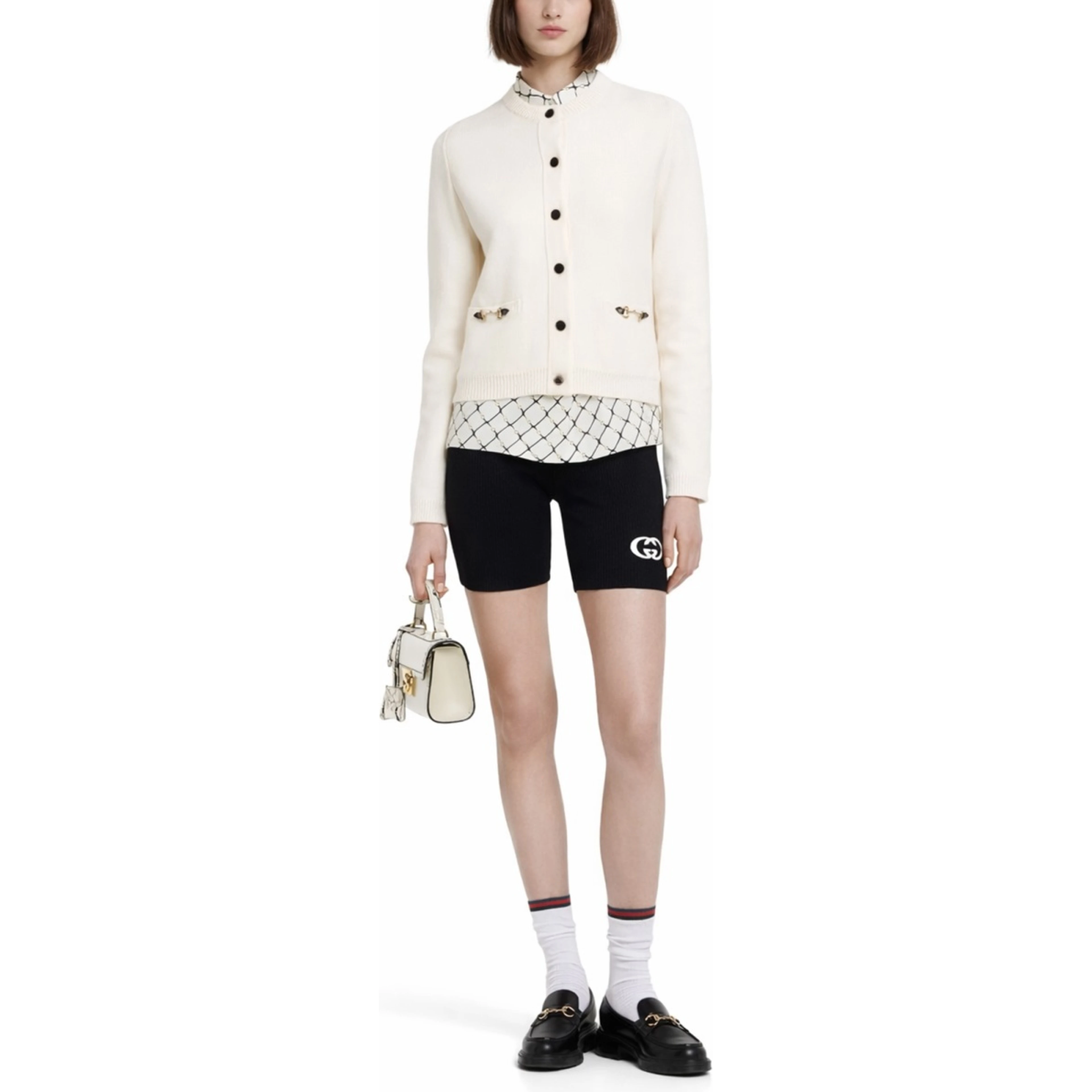 CARDIGAN WITH CLAMP